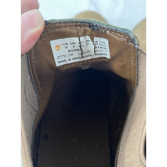 Timberland Magby women's Suede Chelsea Bootie Boots Size 10 - Picture 7 of 16